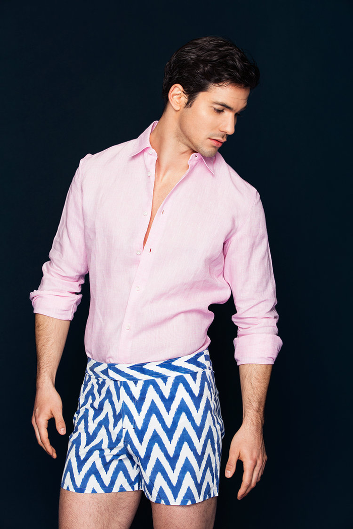 TENDER - TO LINEN SHIRT – SWIM WITH MI